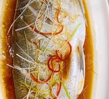 Classic Steamed White Fish