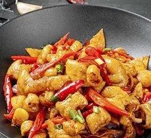 Spicy Pork Intestines Stir-fry