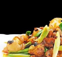 Salted Vegetable Stir-fried Pork Belly