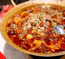 Spicy Sichuan Blood Duck Hot Pot
