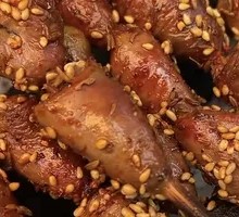 Grilled Chicken Hearts