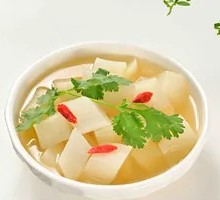 Fresh Soup Simmered Radish