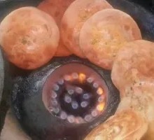 Egg-filled Pancake with Orlean Chicken Leg
