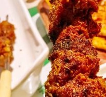 Lamb Skewers with Red Willow