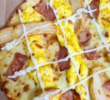 American-style Bacon & Potato Pizza