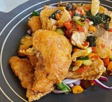 Spicy Pot Fish Cubes