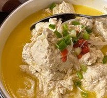 Silver Fish with Spring Water Tofu