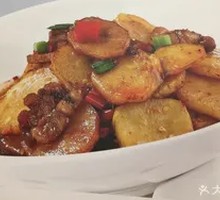 Small Potatoes in Clay Pot