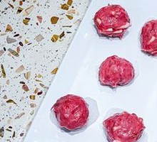 Freshly Made Beef Meatballs