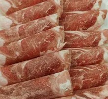 Freshly Sliced Lamb Meat