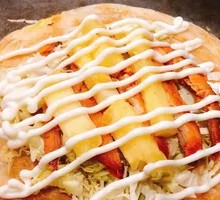 Pineapple Fruit Grilled Cold Noodles
