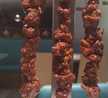 Grilled Pork with Large Skewers
