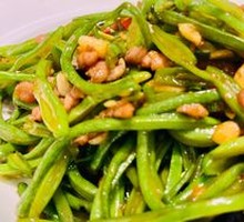 Beef Strips with Lentils