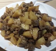 Beef and Potato Rice Bowl