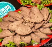 Cold-mixed pig liver