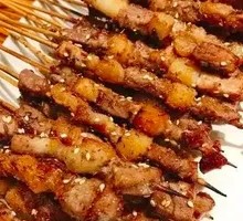 Grilled Sunite Lamb Skewers
