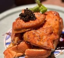 Foie Gras with Red Wine and Blueberry Sauce