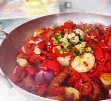 Spicy Pork Intestines Stir-fry