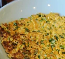 Scallion and Free-Range Egg