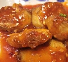 Fish-Flavored Eggplant Patties