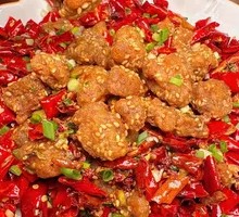 Spicy Lamb with Chili