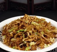 Stir-Fried Meat with Flatbread