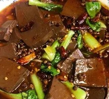 Braised Duck Blood