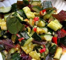 Spicy Cucumber Salad