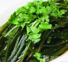 Cold-mixed kelp strands