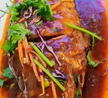 Stewed Fish in Large Pot