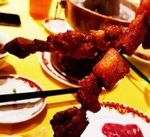 Charcoal-grilled Lamb Skewers