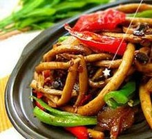 Spicy Tea Tree Mushroom Hot Pot