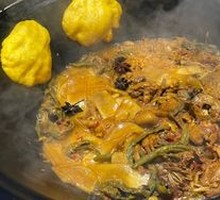 Northeast Stewed Goose in Iron Pot