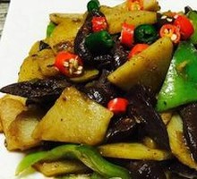 Wild Mushroom Potato Strips