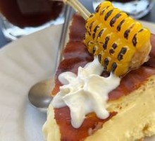 Corn Cream Cheese Basque Cake