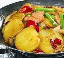 Spicy Potatoes in Dry Pot