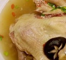 Chicken Soup with Wild Vegetables