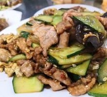 Cucumber and Pork Slices