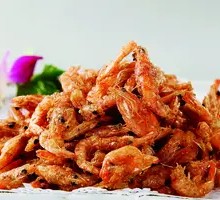 Crispy Fried Small River Shrimp