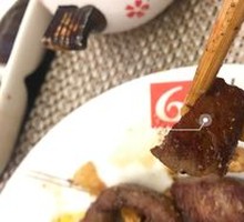 Grilled Beef on Iron Plate