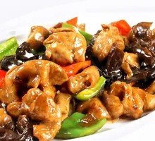 Braised Pig Intestine with Banana