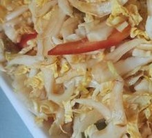 Pickled Garlic with Bok Choy Hearts