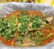 Garlic-Flavored Catfish