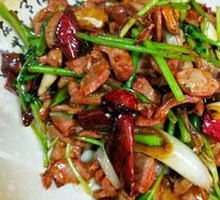Spicy Stir-fried Chicken Gizzard
