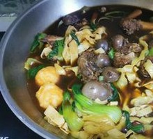 Large Bowl of Lamb Shank Bones
