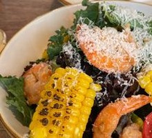 Grilled Corn and Shrimp Salad