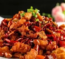 Dry-Fried Spicy Chicken