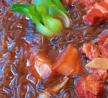 Braised Pork with Glass Noodles