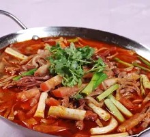 Hot Pot with Lamb Tripe
