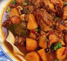 Stewed Chicken with Rice Noodles